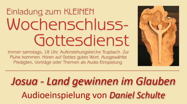 Der KLEINE Wochenschlussgottesdienst